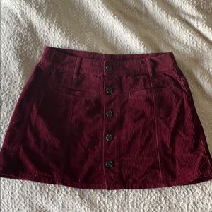 American Eagle Corduroy Skirt